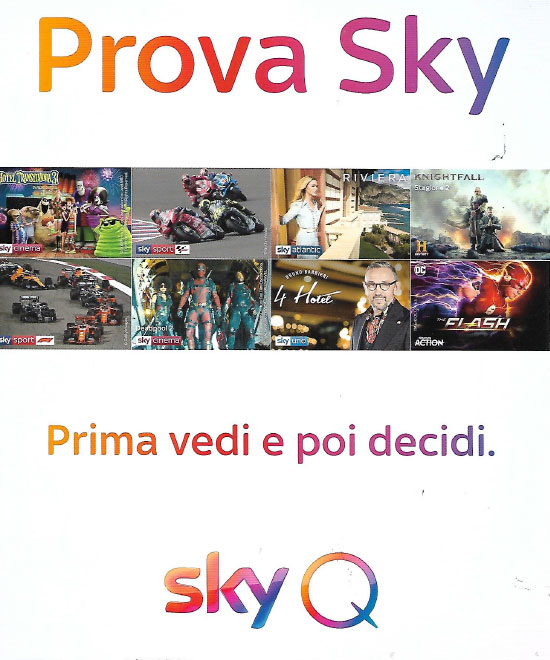 Offerta sky Giugno 2019